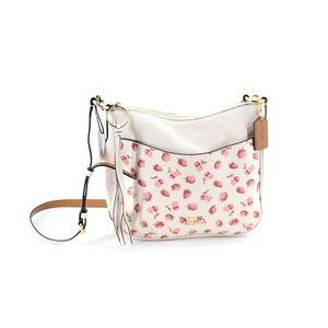 COACH Fruit Print Chaise Crossbody Handbag